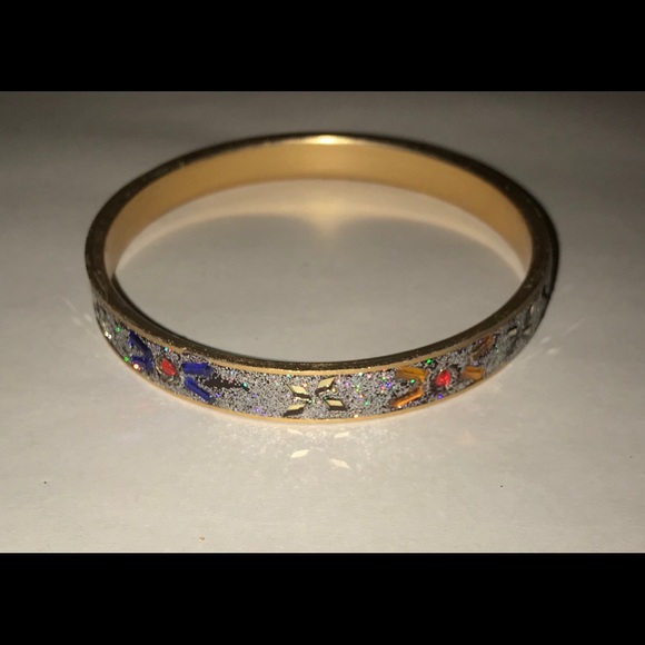 Gold Plated Bangle Bracelet - Picture 2 of 5